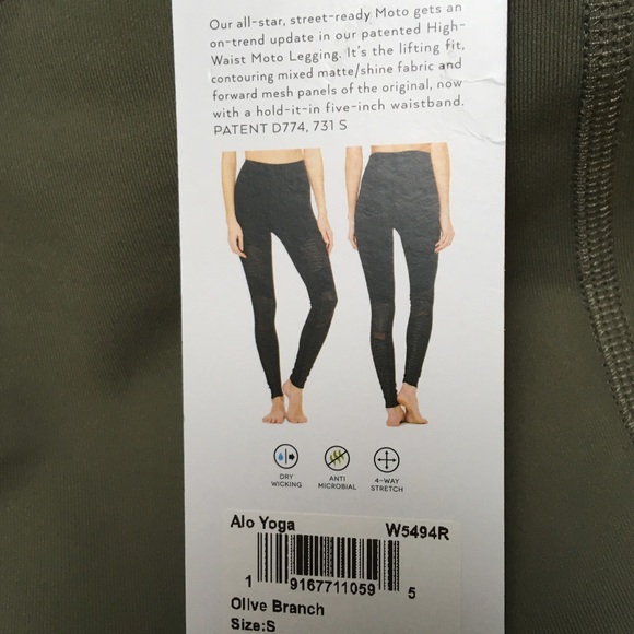 ALO YOGA leggings NWT - Picture 3 of 4